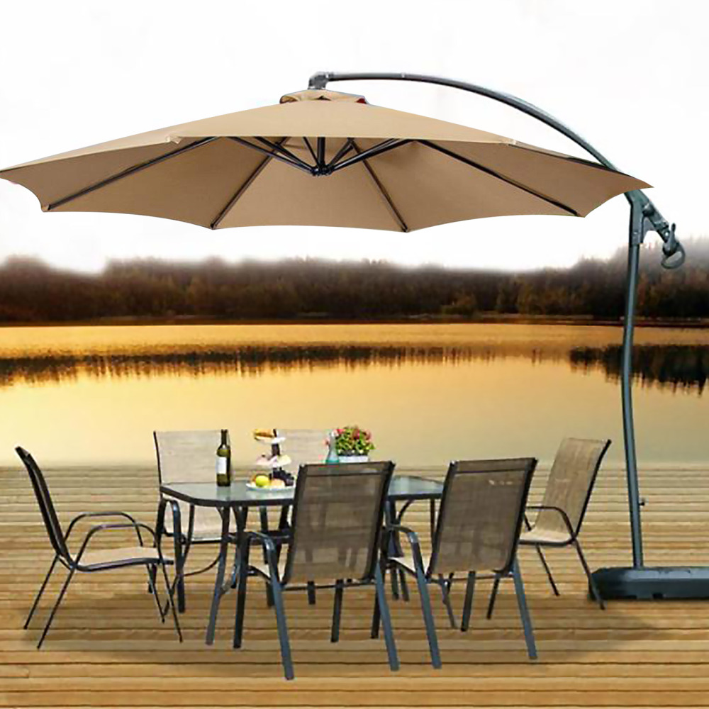 Sun Umbrella Shade Cloth Canopy Replacement Courtyard Proof Garden Swimming Pool Duty UV Rainproof Outdoor Sunshade Sail