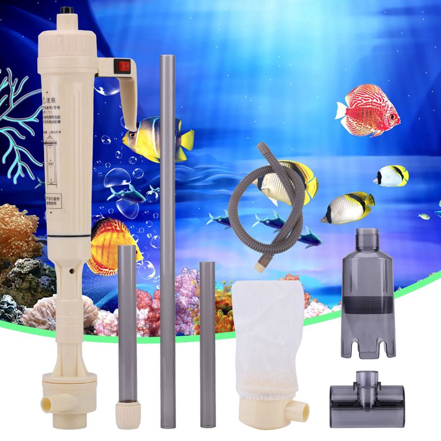 Mini Aquarium de bureau avec écran LCD et horloge, Mini USB, réservoir de poissons, Beta, décoration avec galets