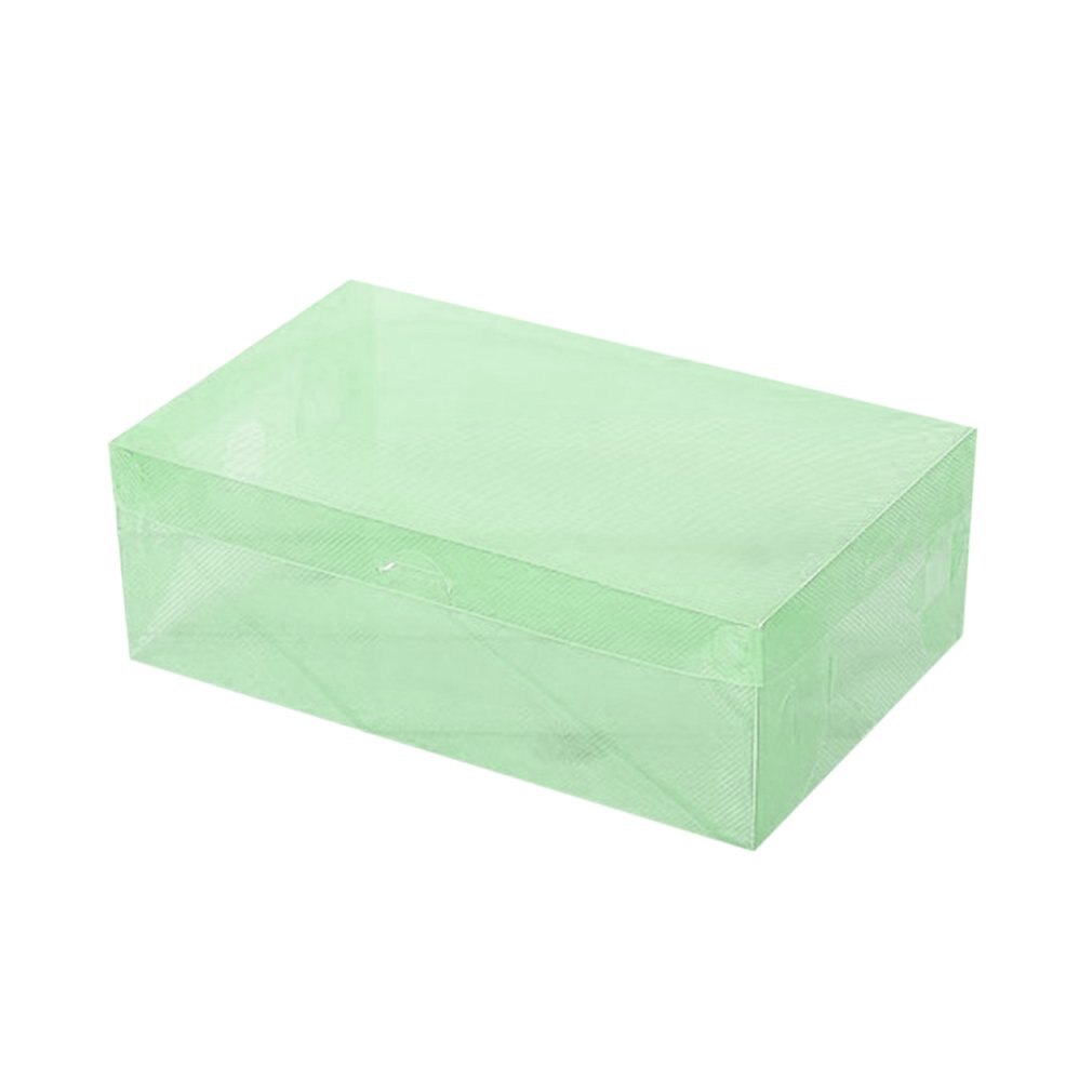 kippen Schuhe Kasten Verdickt transparent Schublade fallen Kunststoff Schuh Boxen Stapelbar Kasten Schuh Veranstalter Schuhkarton lagerung Schuh Gestell