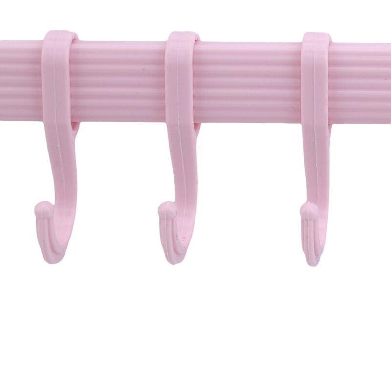 Jälkiä jättämätön koukku muovinen kuusirivinen koukku tarrateline 6- kpl keittiön kylpyhuoneen imukoukut seinään