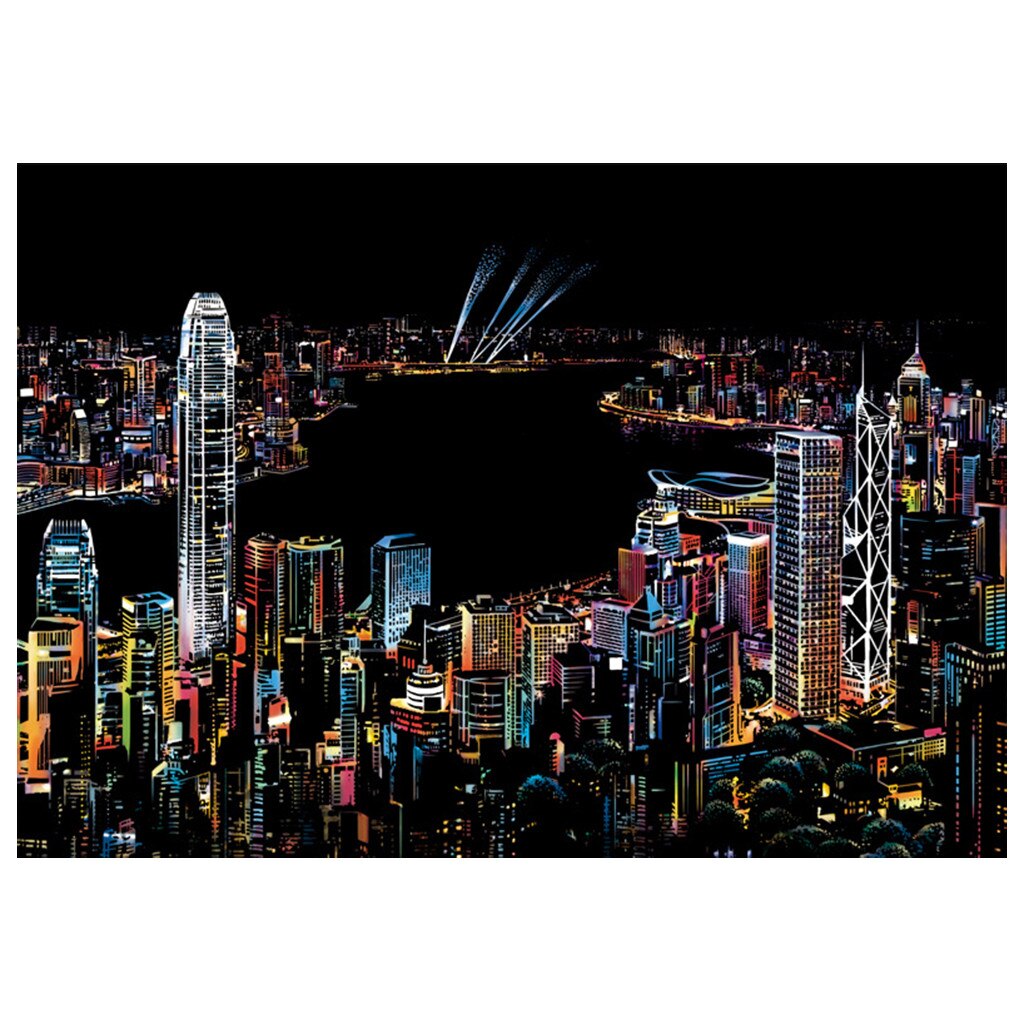 Kids DIY Scratch Paintings Magic Gold Color Scratch It Scratch Art Teen Adult Scratch Card Magic Pictures For Boys Girls: B