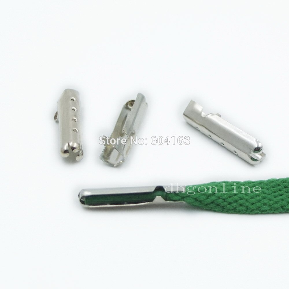 Pointe de rechange en métal 3mm 4mm 5mm | 100 pièces, embout Aglet pour lacet de chaussure