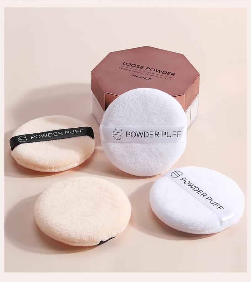 5PCS/ Pack Air Cushion Powder Puff Soft Natural Foundation Makeup Sponge Face Cleansing Reusable Smooth Beauty Puff Cosmetic Egg
