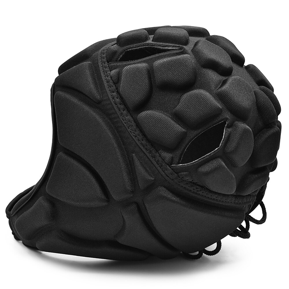 Adjustable Goalkeeper Helmet Sports Football Soccer Rugby Goalie Helmet Head Guard Hat Head Protector