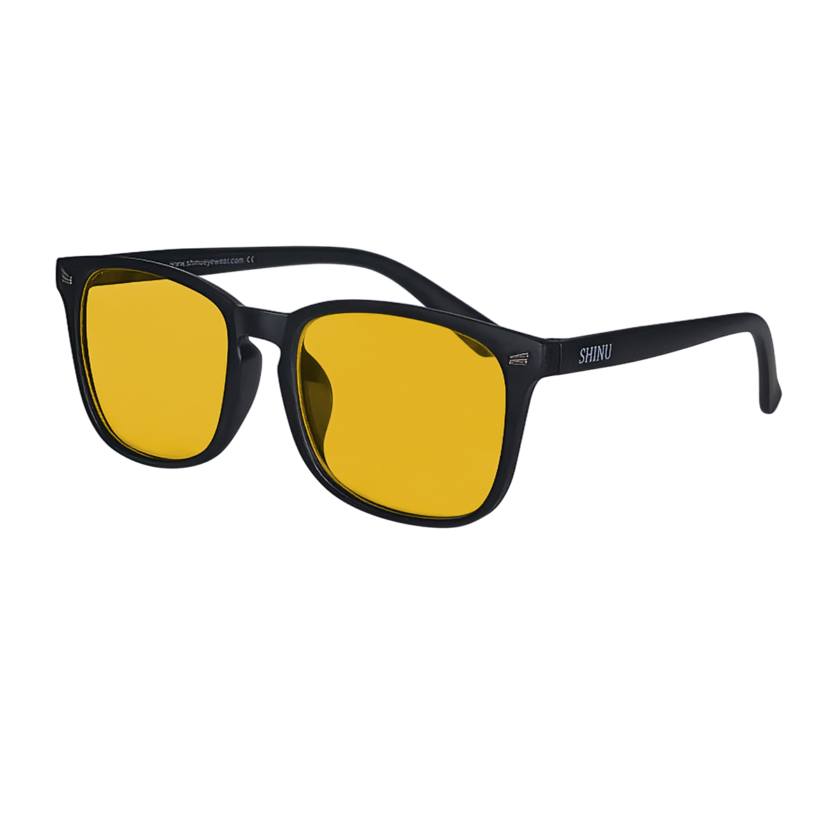 Blue and Green Wavelength Blocking Glasses Disruptive Light Blocking Glasses for Better Sleep Eliminate Eye Strain: WHITE