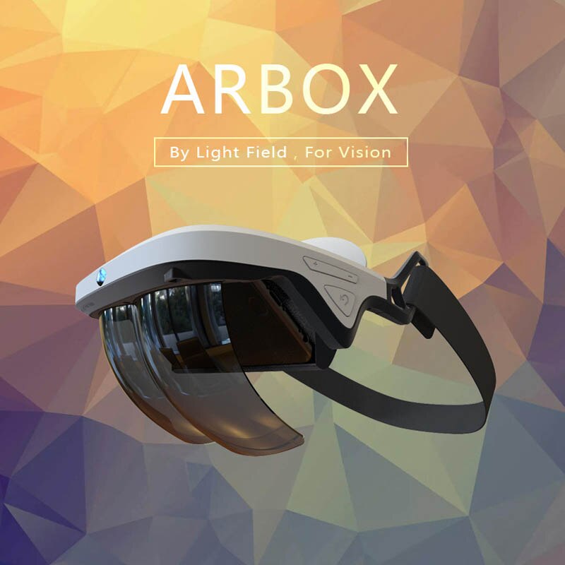 Ar box holografiske effekter augmented reality -briller smart hjelm 3d virtual reality med kontrollhåndtak virtual reality glasse