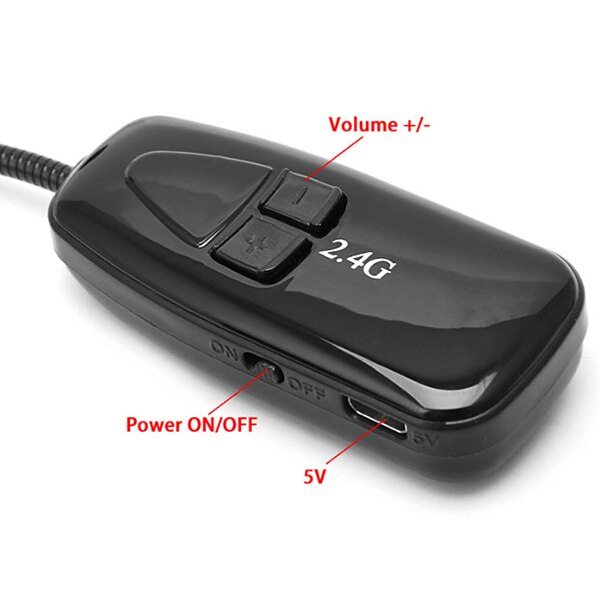 2.4G Wireless Microphone Headset Megaphone Radio Bluetooth Microphone For Speech Loudspeaker Teaching Meeting Guide