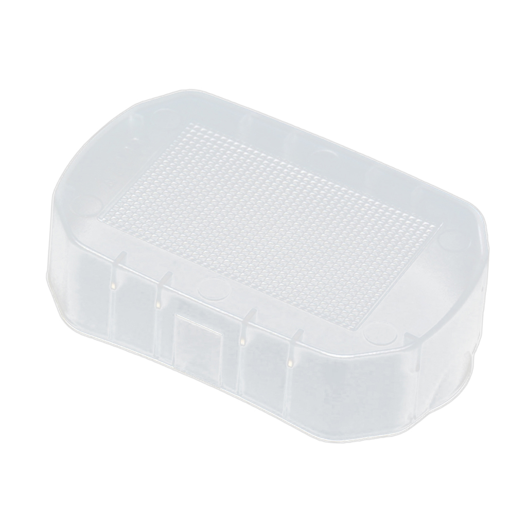 2 uds difusor de domo de rebote blanco de plástico para Speedlite 600EX 600 EX