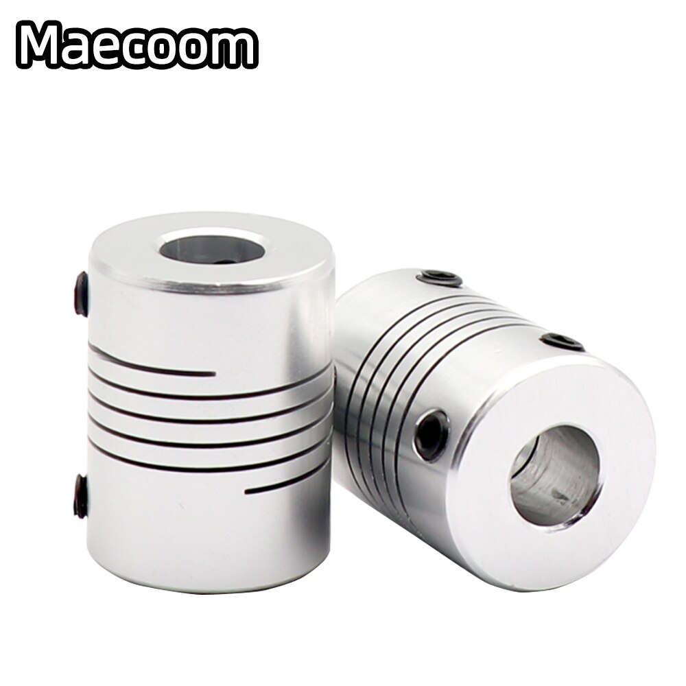 3D Drucker Teile Flexible Kupplung Koppler/Wellen Kupplungen 5*5*25/5*8*25 Flexible Welle aluminium Für T8 Blei Schraube Nema17 motor