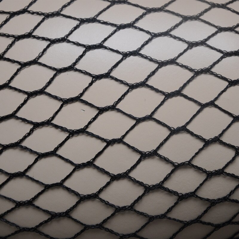 Coloryoung 3pcs/lot Black Mesh Elastic Extra-Strong Hand Woven Hair Net Disposable Dancing Hairnet for Bun