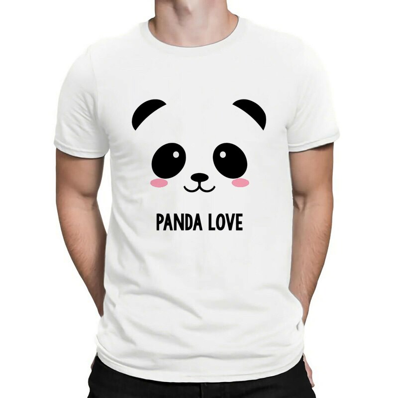 Panda Bear Clown Streetwear Tshirt Summer Funny T Shirts Mens T Shirts T Shirt Men Harajuku Boyfriend: 2 / M