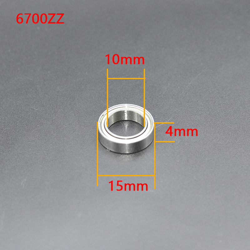 10pcs Small Bearings Inner Diameter 2mm 3mm 4mm 5mm 6mm 7mm 8mm 9mm 10mm 3x7x3 5x10x4 5x11x4 8x22x7 10x15x4 mm Miniature Bearing