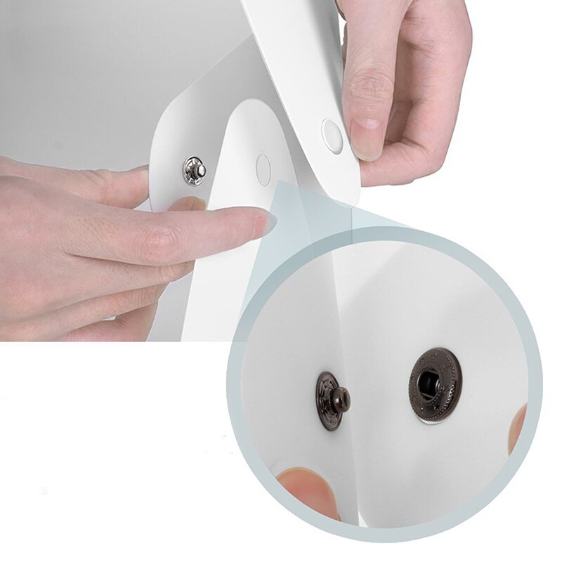 mini ledet lys fotografering studio softbox ledet lys myk eske kamera foto bakgrunnsboks belysning teltsett