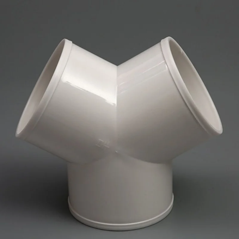 100/150/200mm Ducting T/Y Duct Connector Snelle Ventilatie Buis Gezamenlijke Koppeling 3 Manieren Splitter PVC Uitlaatpijp Draagbare Fittings