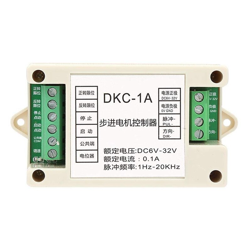 DKC-1A Stepper Motor Pulse Generator Speeds Regulator Potentiometer Speeds Controller for Industrial Components