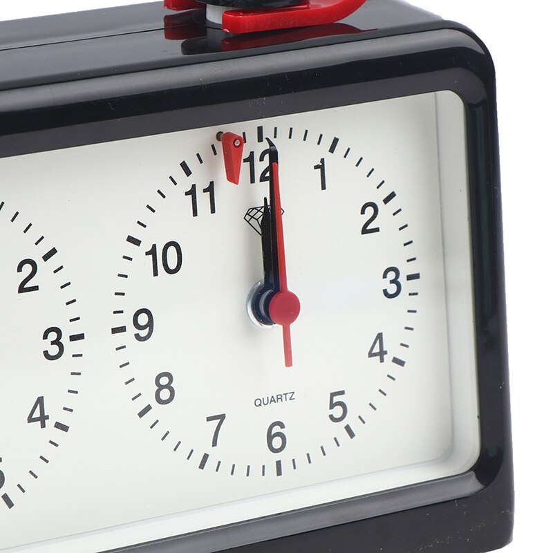 Easy Operate Game Timer Count Down Accurate Compact Analog Plastic Quartz Movement Battery Powered Chess Clock