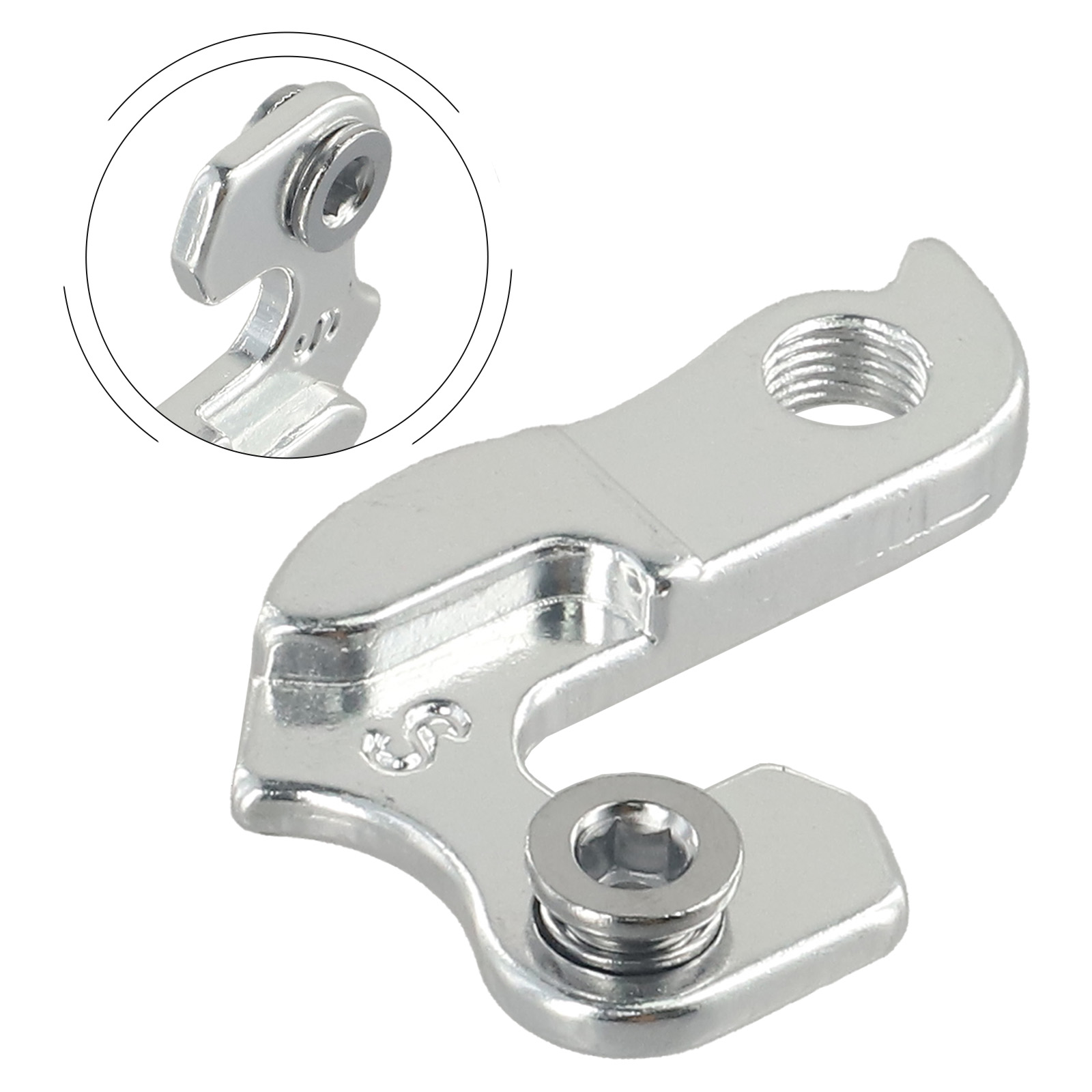 Gancho trasero de bicicleta de montaña con tornillo, desviador trasero, engranaje Mech, soporte de suspensión de marco, ganchos traseros para SCOTT #206375