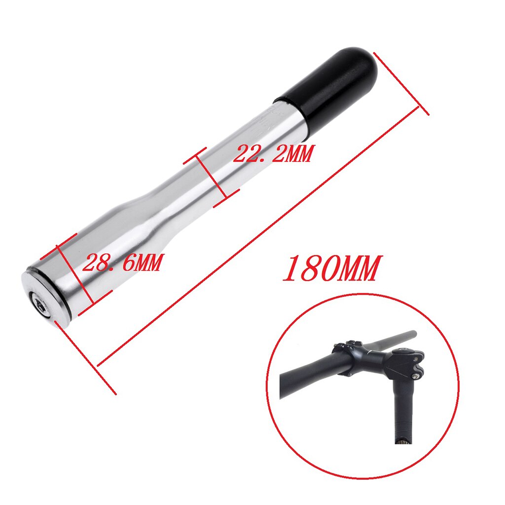 Bike Bicycle Stem Quill Handlebar Stem Riser 1'-1 1/8' Extender Adapter Aluminum Alloy Road Bicycle Stem Converter