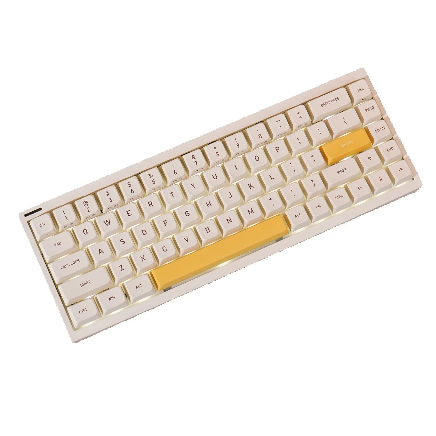 NPKC Cherry Profile Keycaps Anime Keycap PBT Key caps For MX Switch 60% 65% Mechanical Keyboard Caps Wooting 60 MAD 68HE Key cap: DARK GRAY