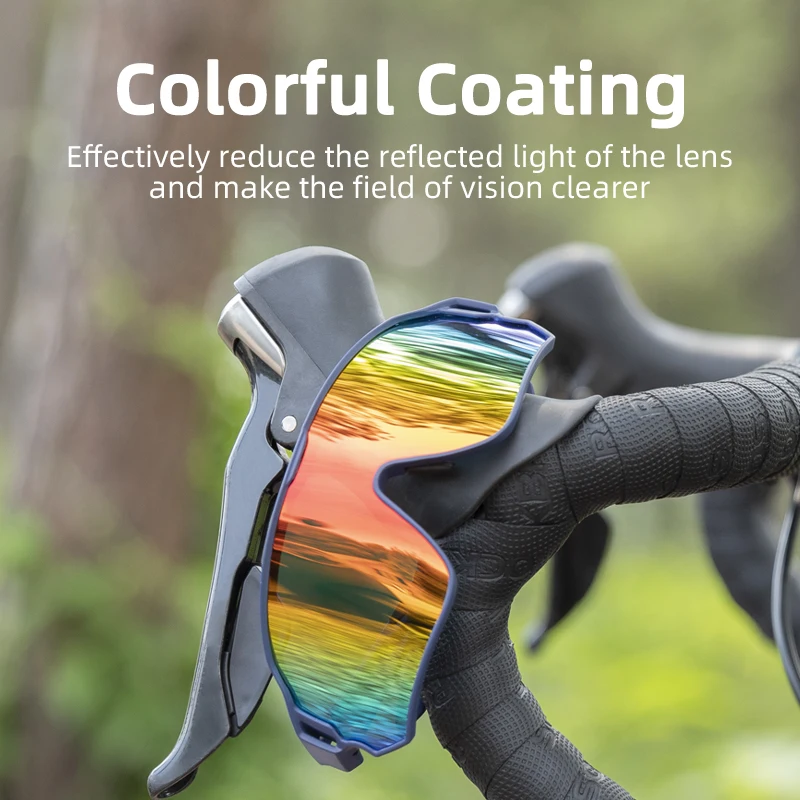 ROCKBROS-gafas de sol polarizadas con protección UV400 para ciclismo, lentes deportivas para bicicleta, senderismo, Camping, Golf