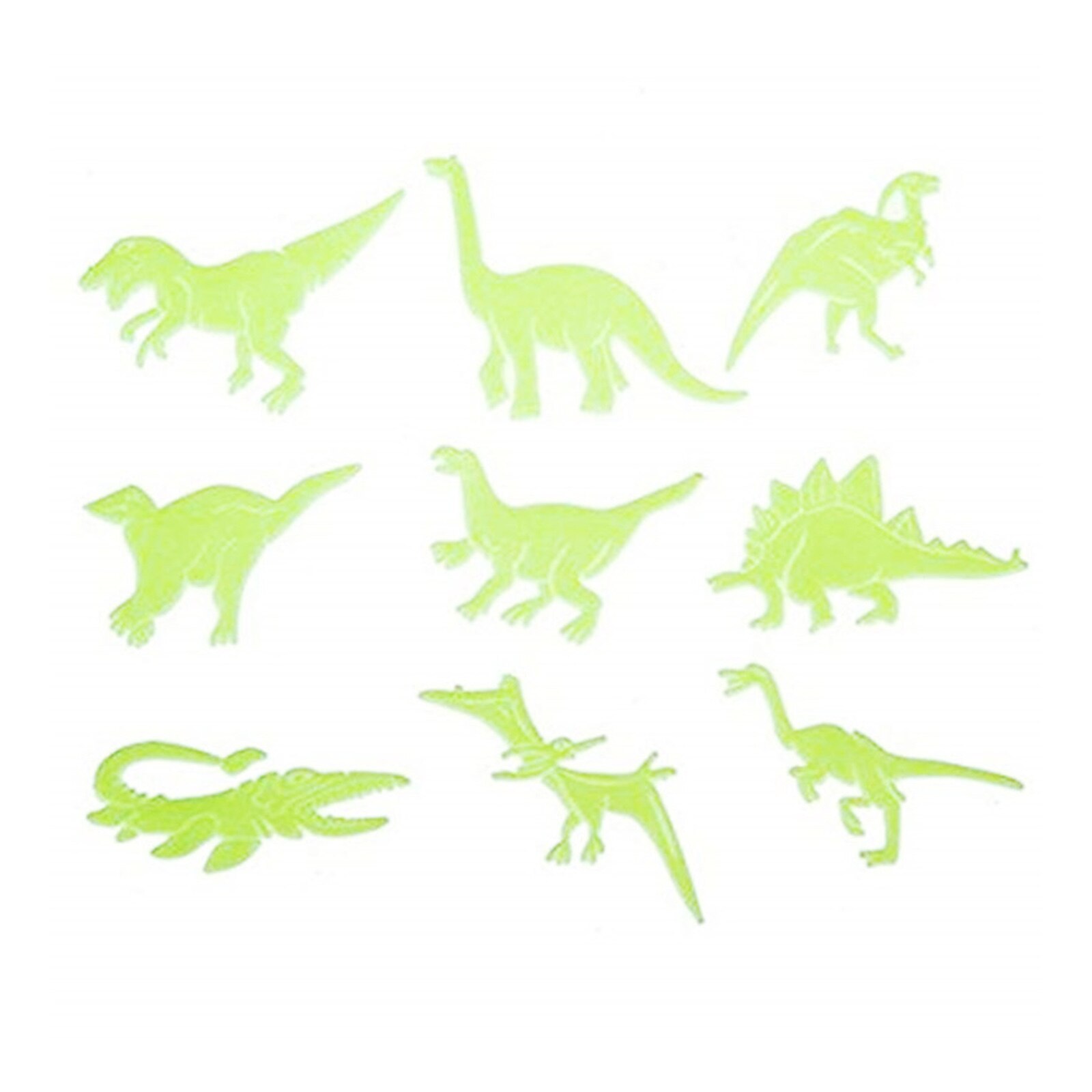 9/8 stuks glow in the dark dinosaurus lichtgevende stickers stereo 3d fluorescerende muurstickers leuke sticker voor kinderen  rt88