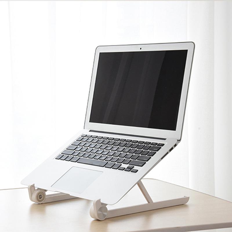 BEESCLOVER Laptop Stand Opvouwbare Draagbare Verstelbare Laptop Lapdesk Kantoor Lapdesk Ergonomische Notebook Stand