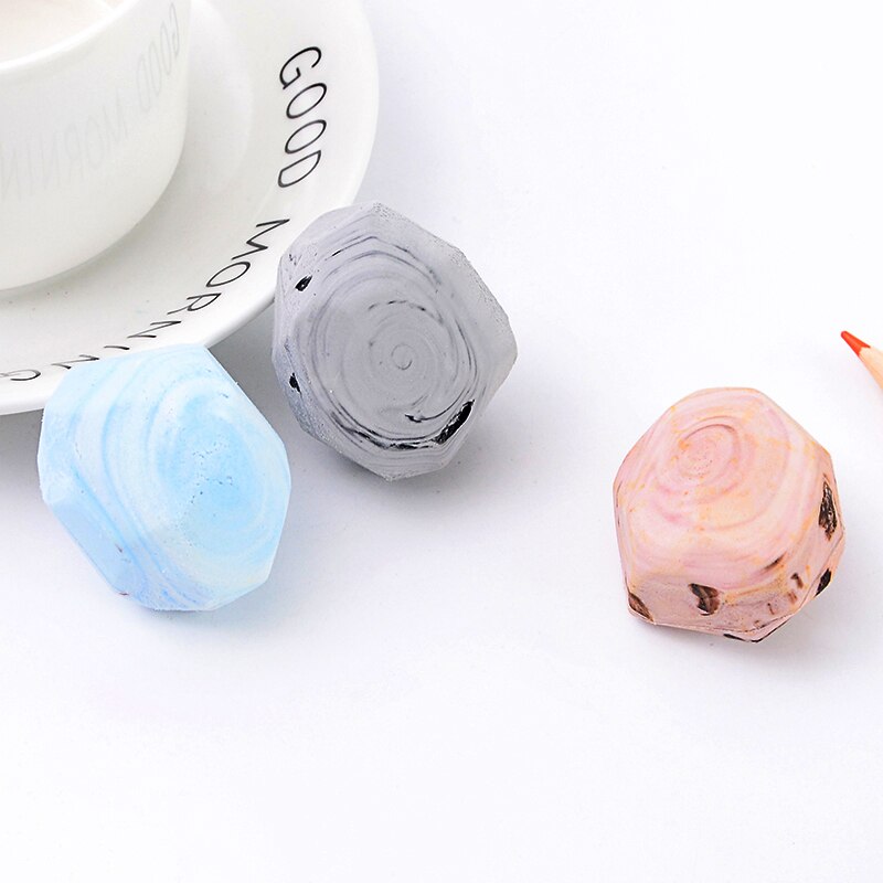 Stone Rubber Eraser Soft Durable Flexible Erasers for Kids Office School Supplies Stationery Student