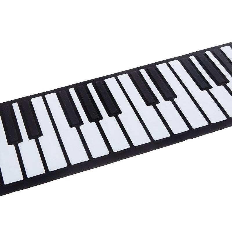 Flexible 88 teclas USB Flexible Roll-up Teclado de Piano electrónico