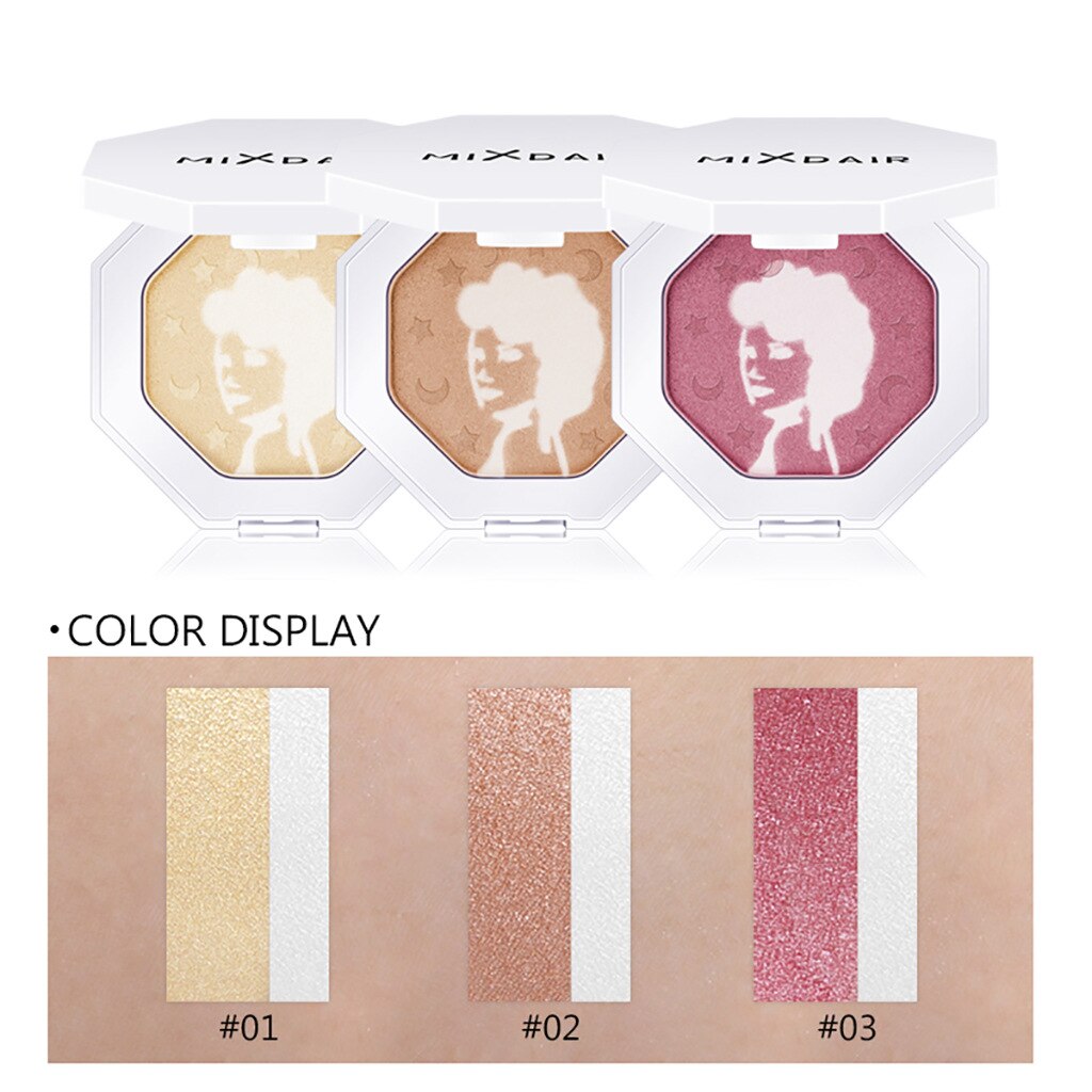 Mixdair bicolore haute lumière poudre Style mince délicat coupe finition poudre poudre D1