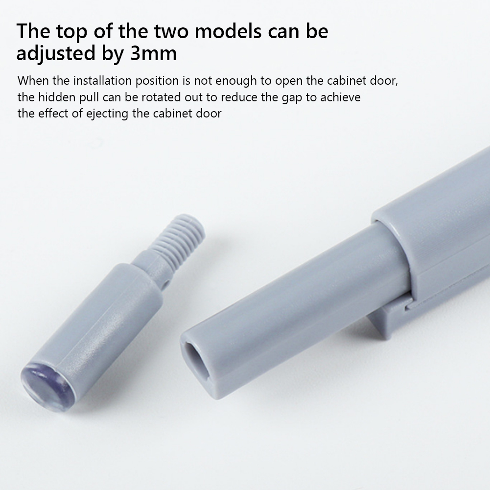 Damper Cabinet Catches Latch Cupboard Push Hidden Kitchen Pulls Stop Drawer Soft Handle Furniture Hardware Cabinet Damper Buffer