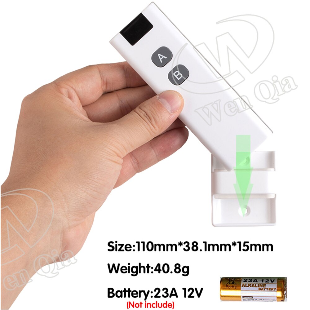 433 Mhz Draadloze Rf Afstandsbediening 1527 Leren Code Afstandsbediening 1/2/3/4CH Controller Voor garagedeur Lampen Lichten Gate