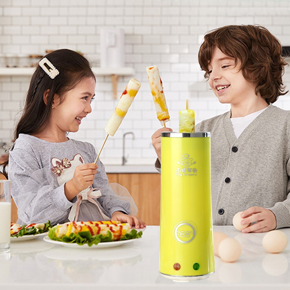 Electric Egg Roll Maker Automatic Multifunction Mini Egg Roll Maker Omelette Egg Boiler Breakfast Omelette Sausage Machine US