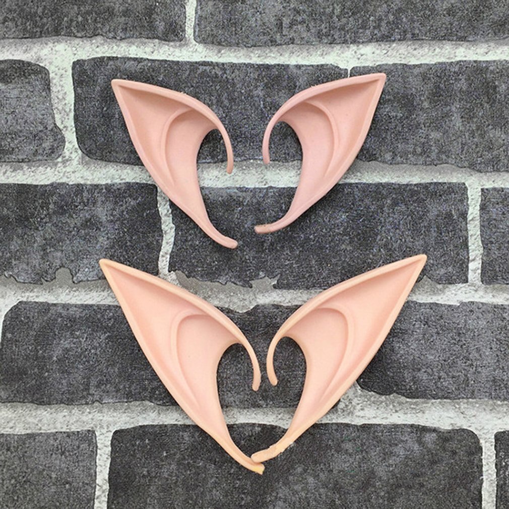 Lightweight Halloween Elf Ears Cosplay Props Party Elf Ears Magic City Pointed Ears