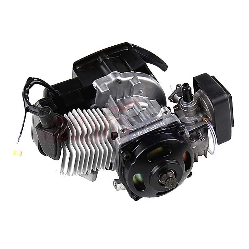 43cc 47cc 49cc 2 STROKE ENGINE MOTOR MINI QUAD ROCKET POCKET BIKE PULL START ENGINE ATV motorcycle