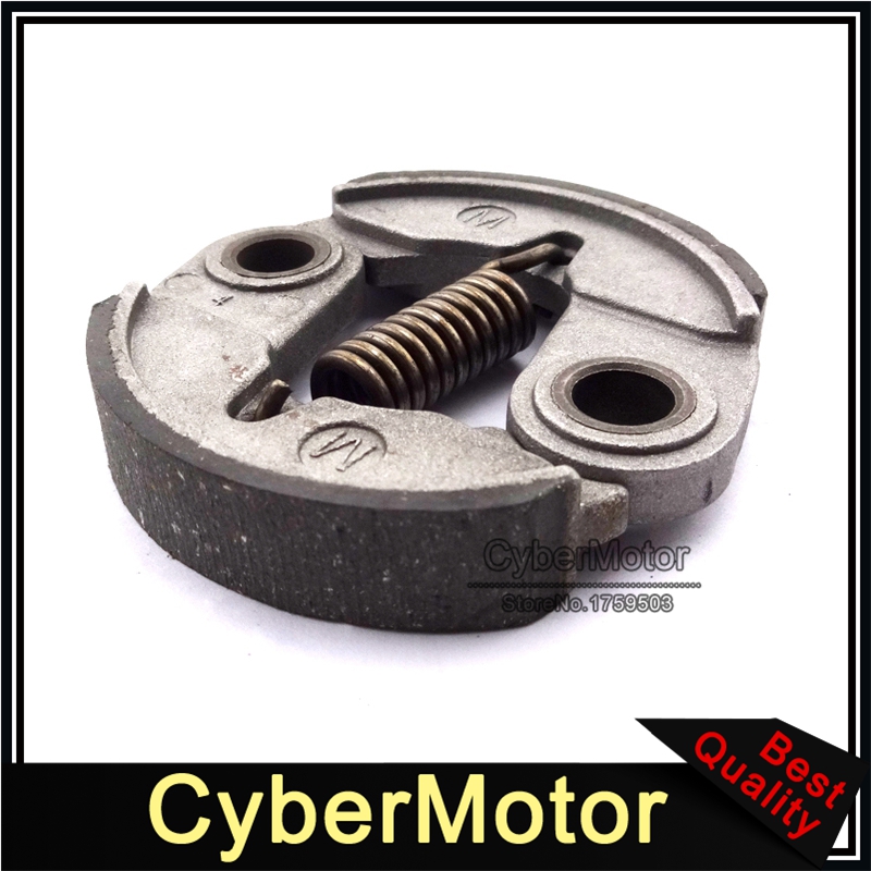 Pocket bike kopplingsplatta för 2 takt 33cc 43cc 49cc motor kinesisk mini moto bensin bensin skoter minimoto