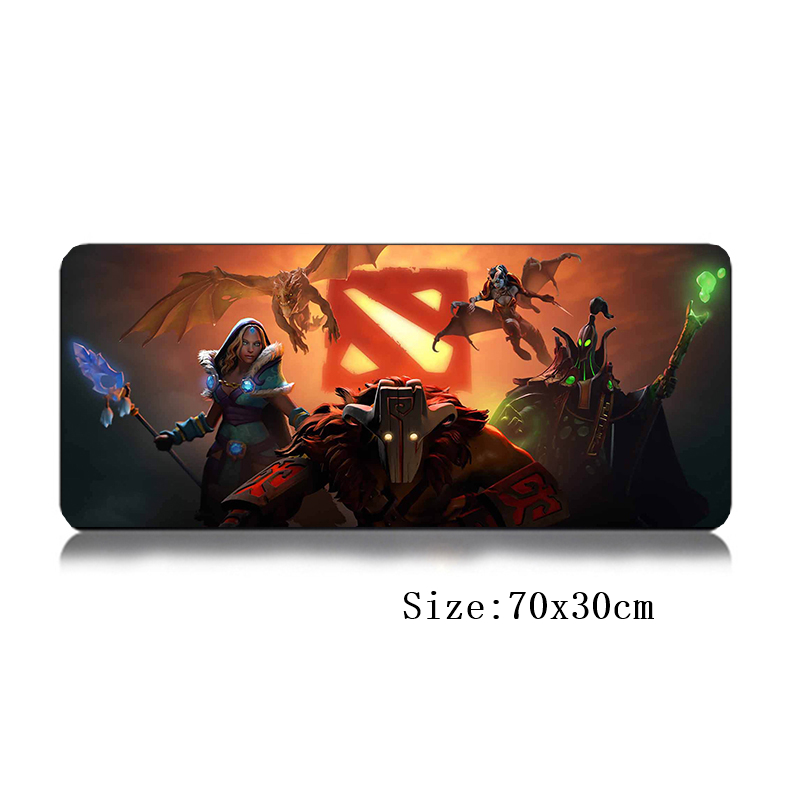 70*30cm game mouse pad mat Large for Dota2 gaming mousepad L XL gamer mouse pads for Dota 2 Computer Peripherals accessories