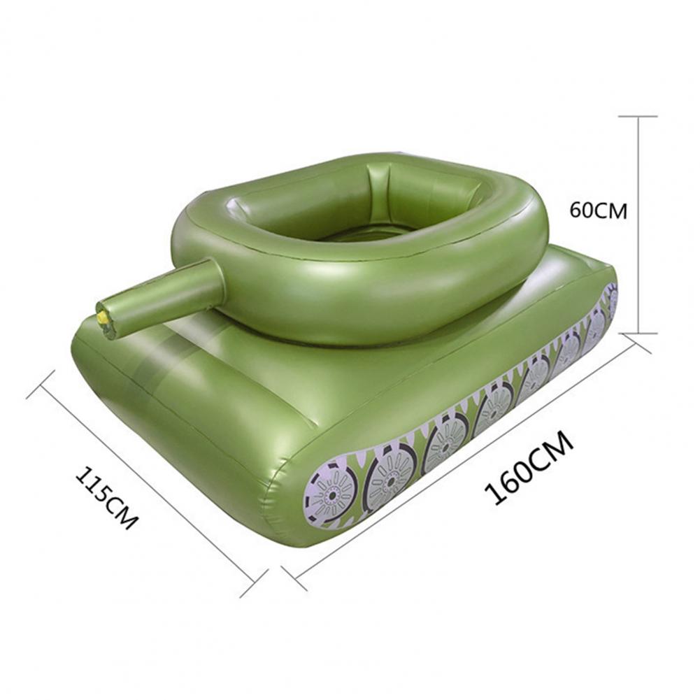 Summer inflatable tank adult pvc swimming pool water jet large and strong buoyancy floating bed outdoor swimming pool water toys