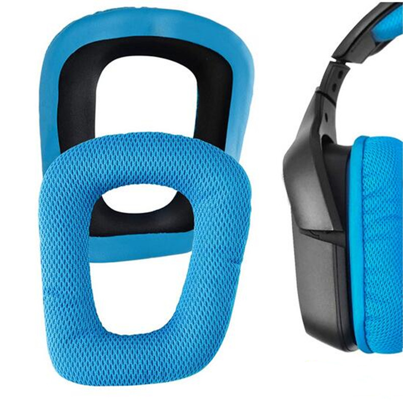 Ersatz-Ohrpolster für Logitech G331, G430, G432, G332, G930, G431 Kopfhörer, Ohrpolster, Headset-Ohrpolster, Ohrmuscheln