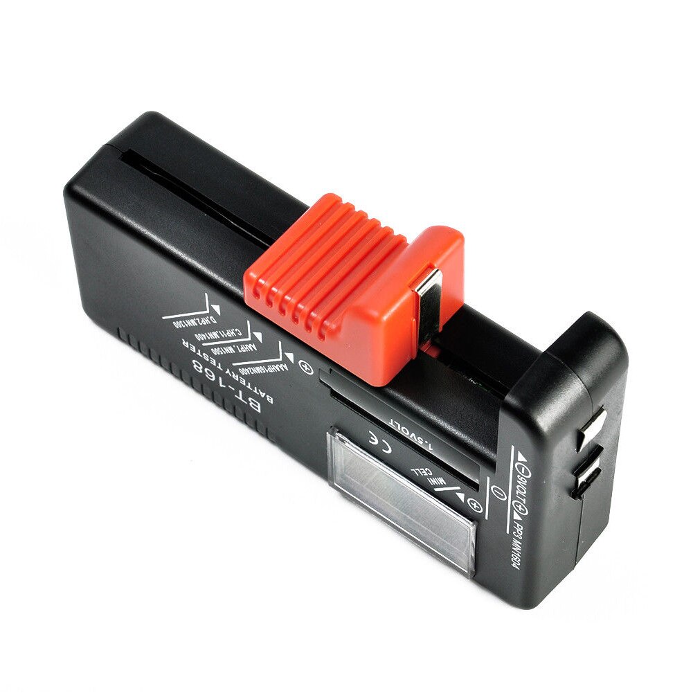 Digital Lithium Battery Capacity Tester Checkered Load Household Analyzer Display Check AAA AA Button Cell Universal Test BT-168