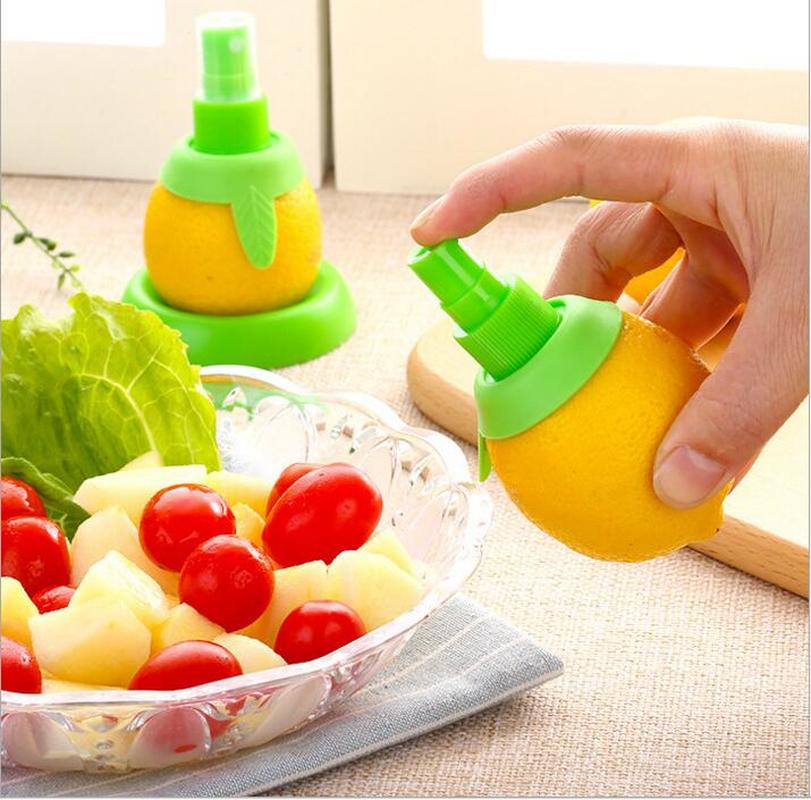 Rociador de juego de limón, herramientas de cocina, exprimidor de mano para cítricos, exprimidor de naranjas fruta, Mini exprimidor de limón, accesorios de cocina