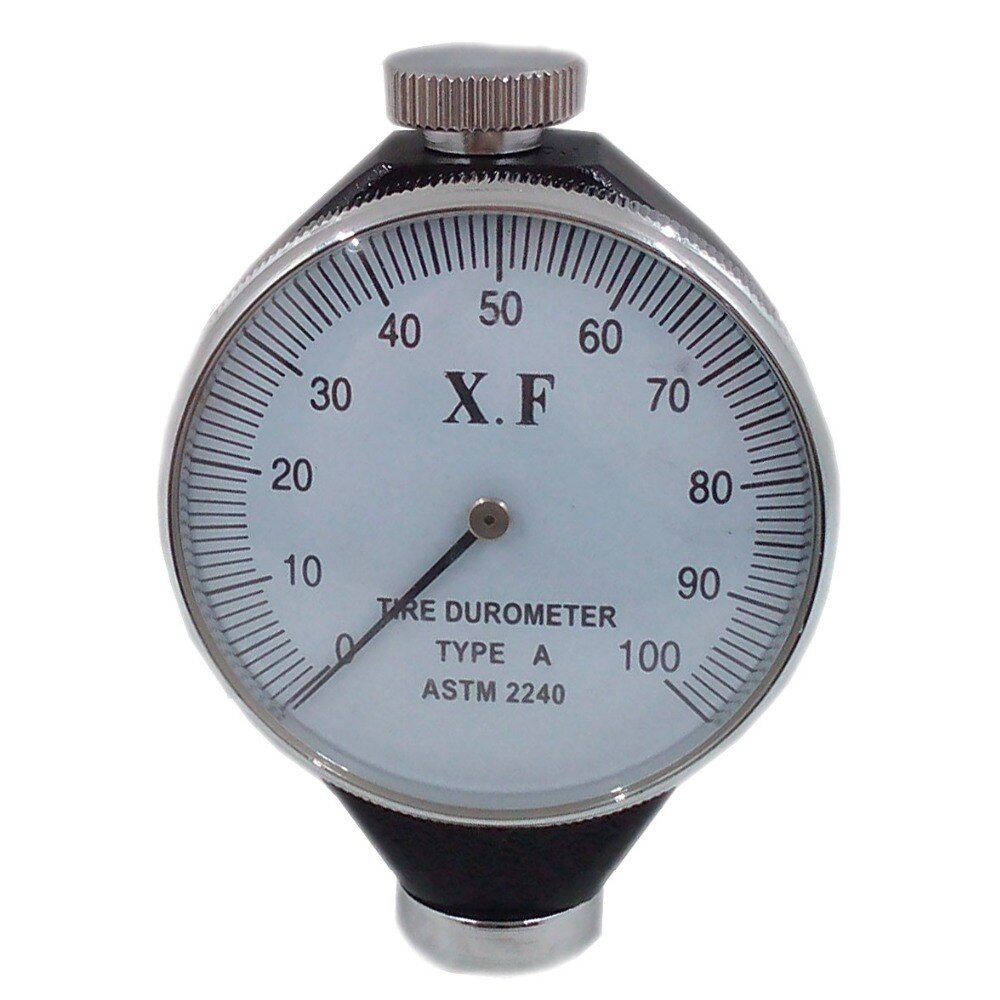 Tire Tyre Meter Durometer Shore Durometer A,Hardness Tester for Rubber, synthetic rubber, soft rubber, multi-resin, leather, wax