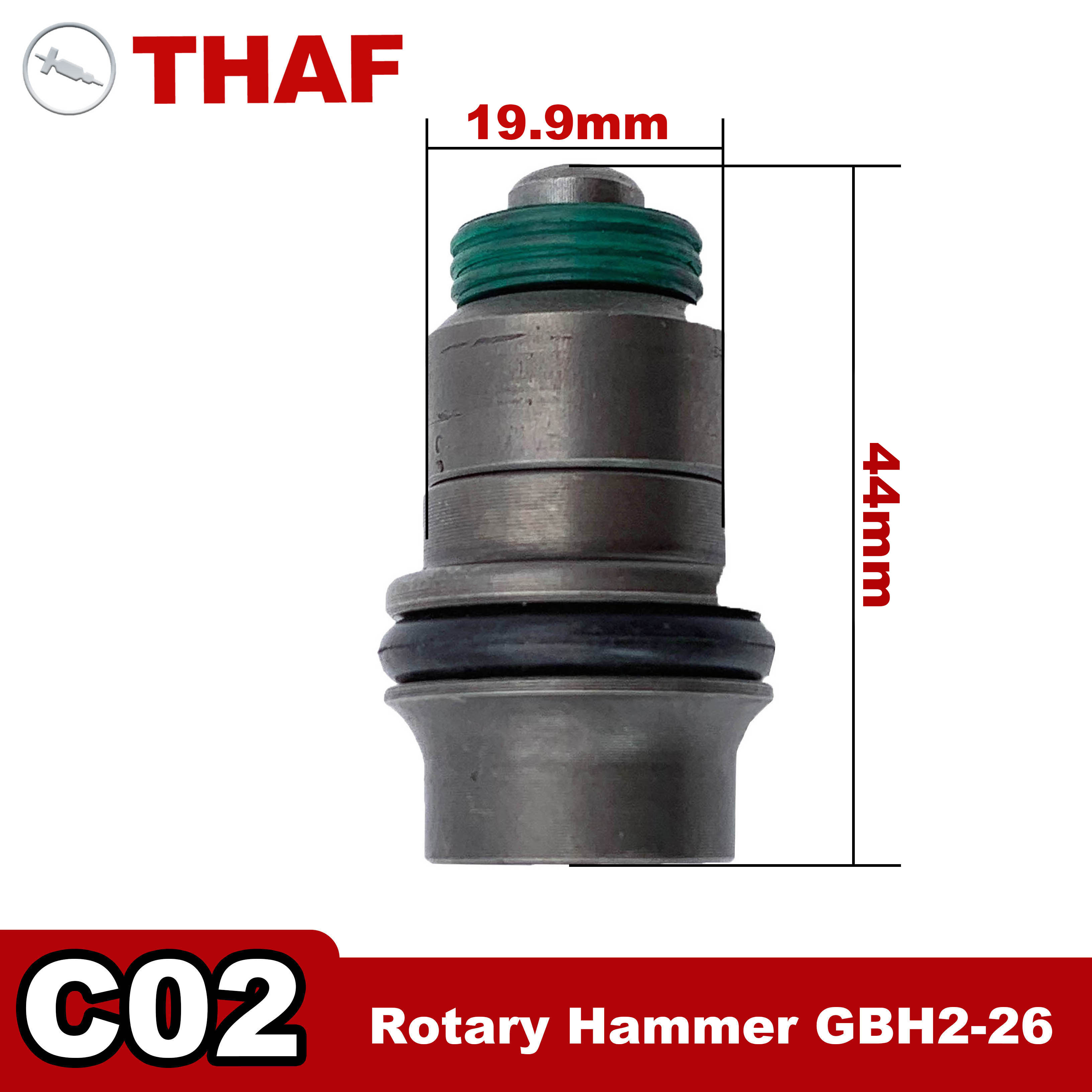 Striker Pin Replacement Spare Parts For BOSCH Electric Rotary Hammer GBH2-26 2-26 GBH2-26DRE GBH26 C02