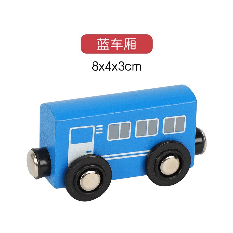 Children&#39;s Toy car magnetic wooden scene car fire truck car ambulance compatible wooden BR train children&#39;s toys W2: Silver