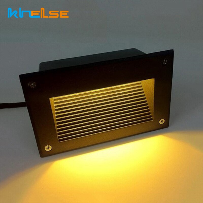 draussen LED Treppen Licht Wasserdichte Einbau Begraben Lampe 5W7W10W Pfad Garten Fußweg Villa LED Zauberstab Schritt Garten Scheinwerfer 85- 265V