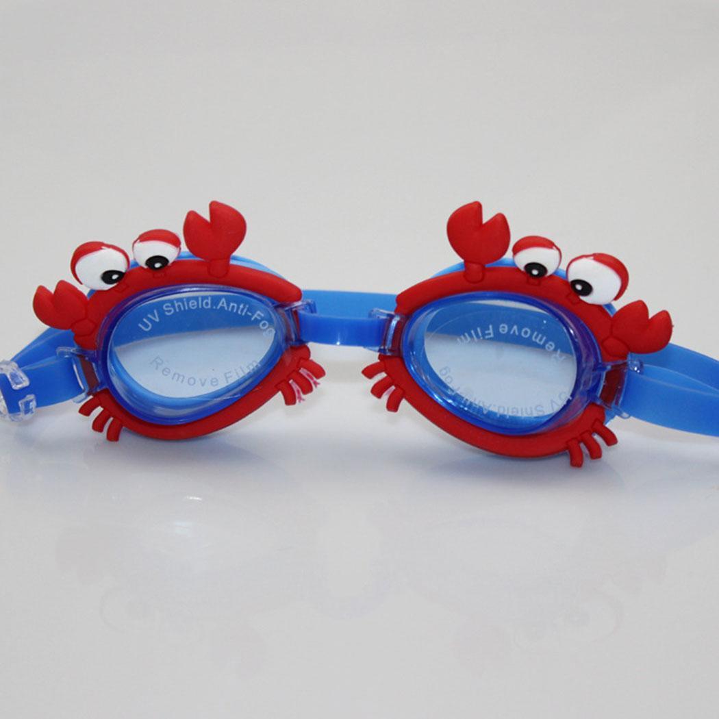 Children Cute Animal Shape Waterproof Soft Anti-fog Swimming Goggles