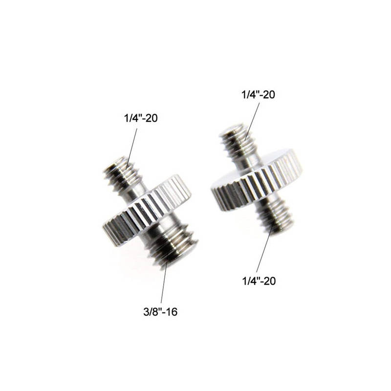 1/4 Inch tot 1/4 3/8 Inch Mannelijke Camera Schroef Mount Adapter Statief Schroef Adapter Binnendraad voor Camera Statief Monopod Ring Licht