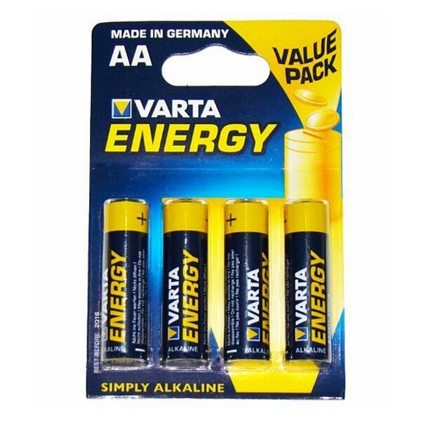 Alkaline Batterijen Varta LR06 Aa (4 Uds)