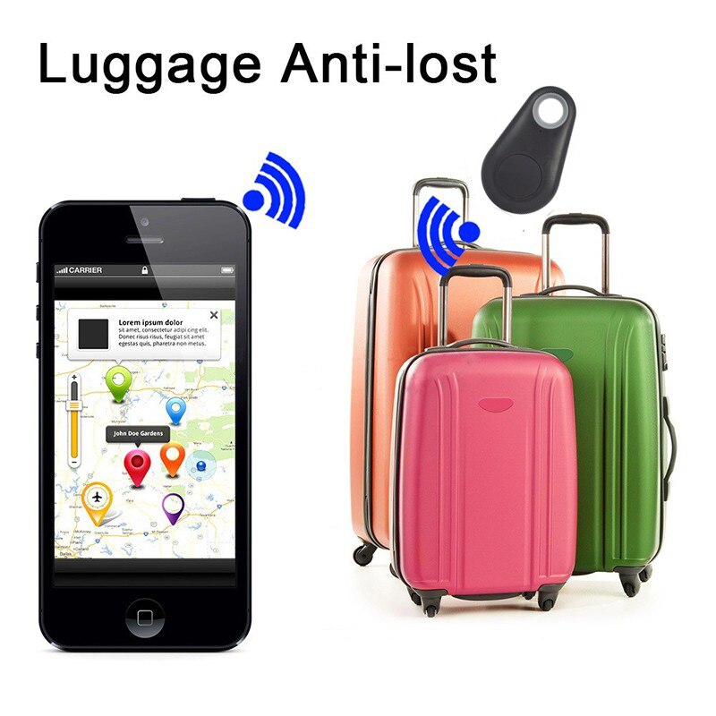 Alarma antipérdida con etiqueta inteligente para niños, rastreador inalámbrico compatible con Bluetooth, localizador GPS para billetera y Bolsa, 5 piezas