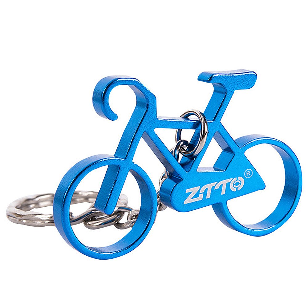 4 Stuks Mini Bike Sleutelhangers Aluminium Fiets Sleutelhanger Sleutelhanger Ring