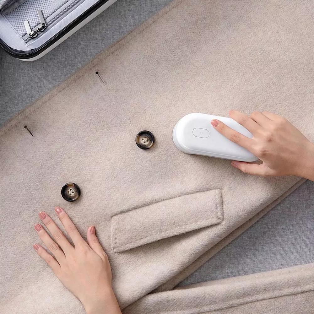 Xiaomi Mijia-tondeuse à cheveux électrique Portable, anti-peluches, chargeur USB, pull, vêtements, boules de cheveux, en tissu